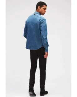 7 For All Mankind Men Slimmy Tapered Luxe Performance Plus Black -Boss Shop 7 for all mankind men slimmy tapered luxe performance plus black p44562 282158 zoom