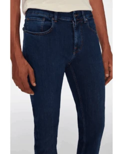 7 For All Mankind Mens Slimmy Crosshatch Roar Jeans, Blue Denim -Boss Shop 7 for all mankind mens slimmy crosshatch roar jeans blue denim p42611 261855 image