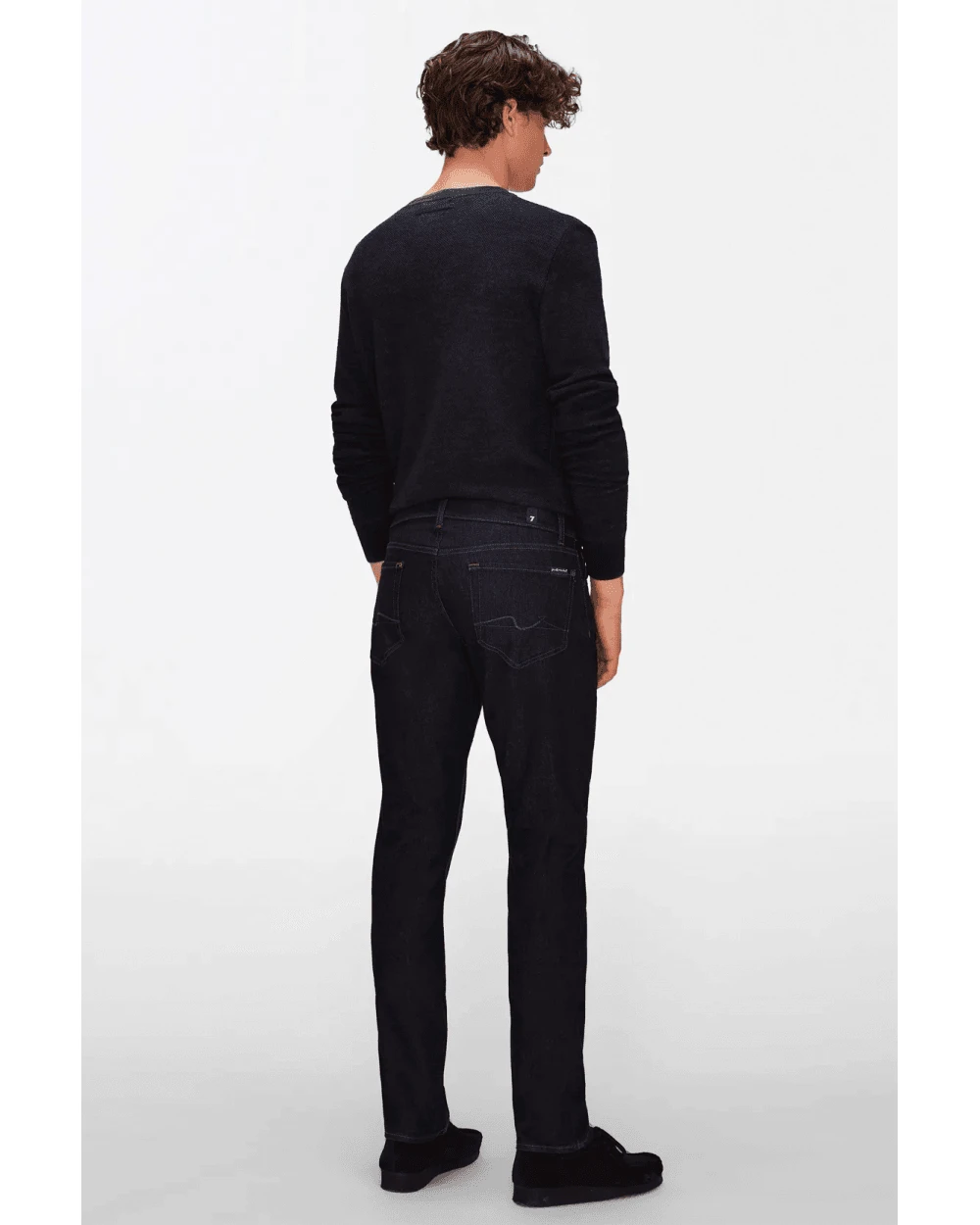 7 For All Mankind Mens Slimmy Luxe Performance Clean Wash 5 7 For All Mankind Mens Slimmy Luxe Performance Clean Wash - Image 3