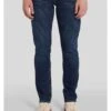 7 For All Mankind Mens Slimmy Tapered Stretch Tek Jeans Clean Indigo Dark Blue -Boss Shop 7 for all mankind mens slimmy tapered stretch tek jeans clean indigo dark blue p44566 282206 zoom