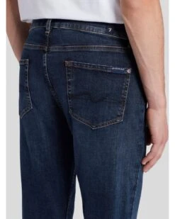 7 For All Mankind Mens Slimmy Tapered Stretch Tek Jeans Clean Indigo Dark Blue 9 7 For All Mankind Mens Slimmy Tapered Stretch Tek Jeans Clean Indigo Dark Blue -Boss Shop 7 for all mankind mens slimmy tapered stretch tek jeans clean indigo dark blue p44566 282224 zoom