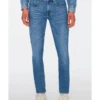 7 For All Mankind Mens Slimmy Tapered Stretch Tek Nomad Jeans, Light Blue Denim -Boss Shop 7 for all mankind mens slimmy tapered stretch tek nomad jeans light blue denim p42613 259800 image