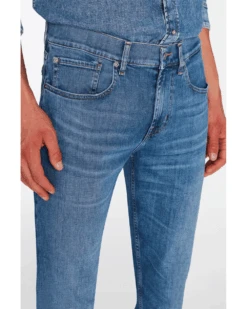 7 For All Mankind Mens Slimmy Tapered Stretch Tek Nomad Jeans, Light Blue Denim 12 7 For All Mankind Mens Slimmy Tapered Stretch Tek Nomad Jeans, Light Blue Denim -Boss Shop 7 for all mankind mens slimmy tapered stretch tek nomad jeans light blue denim p42613 259820 image