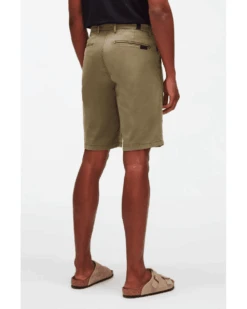 7 For All Mankind Mens Slimmy Weightless Green Chino Shorts -Boss Shop 7 for all mankind mens slimmy weightless green chino shorts p40645 233504 image