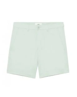 Ami Mens Aqua Green Cotton Gabardine Chino Shorts -Boss Shop ami mens aqua green cotton gabardine chino shorts p40456 237293 image