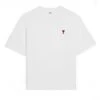 Ami Mens Oversized Heart Logo T-Shirt White -Boss Shop ami mens oversized heart logo t shirt white p44732 284496 zoom