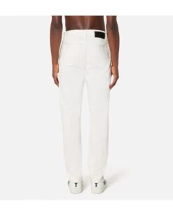 Ami Mens Straight Fit Jeans, White Denim -Boss Shop ami mens straight fit jeans white denim p40461 227711 image