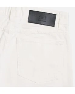Ami Mens Straight Fit Jeans, White Denim -Boss Shop ami mens straight fit jeans white denim p40461 227716 image