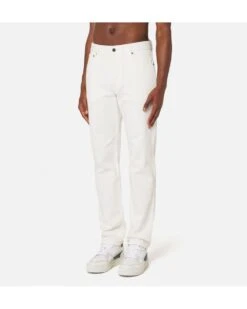 Ami Mens Straight Fit Jeans, White Denim -Boss Shop ami mens straight fit jeans white denim p40461 227721 image