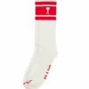 Ami Mens Striped Socks Scarlett Red 1 Ami Mens Striped Socks Scarlett Red -Boss Shop ami mens striped socks scarlett red p42621 269315 image