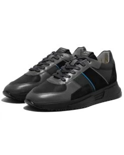 Android Homme Mens Matador Stingray Nubuck Reflective Trainers, Blue Sneakers