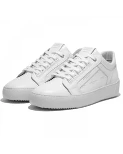 Android Homme Mens Venice All Over Logo Trainers White