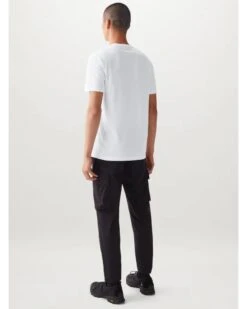 Belstaff Mens Chest Patch T-Shirt White -Boss Shop belstaff mens chest patch t shirt white p44755 282927 zoom