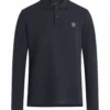 Belstaff Mens Long Sleeved Polo Shirt Dark Ink -Boss Shop belstaff mens long sleeved polo shirt dark ink p43886 275746 zoom