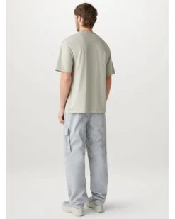 Belstaff Mens Map & Logo T-Shirt Cloud Grey -Boss Shop belstaff mens map logo t shirt cloud grey p44760 283013 zoom