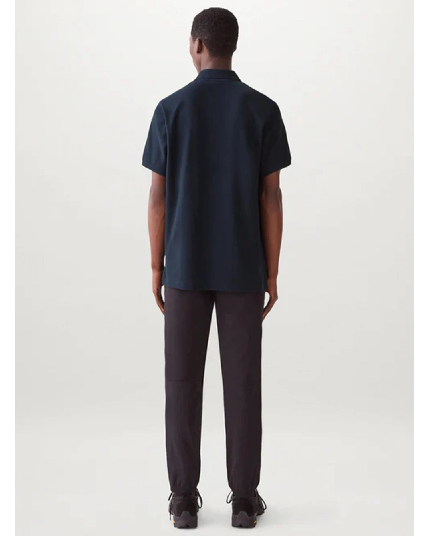 Belstaff Mens Patch Polo Shirt Dark Ink 5 Belstaff Mens Patch Polo Shirt Dark Ink - Image 3