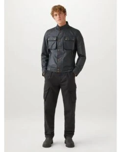 Belstaff Mens Racemaster Waxed Jacket Dark Navy -Boss Shop belstaff mens racemaster waxed jacket dark navy p44793 283361 zoom