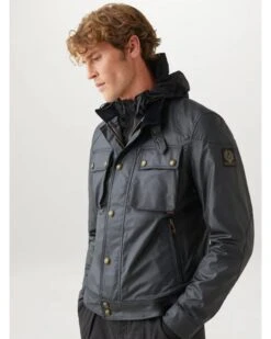 Belstaff Mens Racemaster Waxed Jacket Dark Navy -Boss Shop belstaff mens racemaster waxed jacket dark navy p44793 283369 zoom