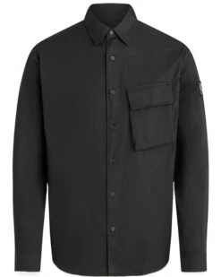 Belstaff Mens Scale Pitch Shirt Black