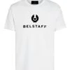 Belstaff Mens Signature T Shirt White -Boss Shop belstaff mens signature t shirt white p43880 279631 zoom