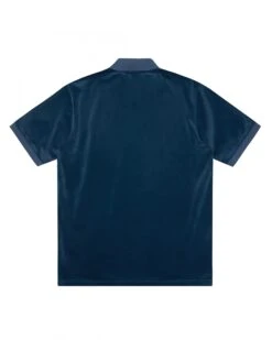 Billionaire Boys Club Mens Navy Blue Astronaut Patch Velour Polo Shirt -Boss Shop billionaire boys club mens navy blue astronaut patch velour polo shirt p41302 247497 zoom