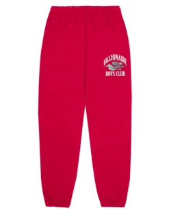 Billionaire Boys Club Mens Paradise Sweatpants, Red Joggers