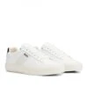 BOSS Mens Aiden Contrast Band Trainer Open White