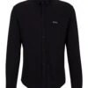 BOSS Mens B Motion Shirt Black 1 BOSS Mens B Motion Shirt Black -Boss Shop boss mens b motion shirt black p44465 282077 zoom