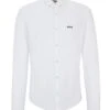 BOSS Mens B Motion Shirt White -Boss Shop boss mens b motion shirt white p44466 279782 zoom