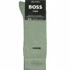 BOSS Mens Bamboo Socks 2 Pack Navy Green -Boss Shop boss mens bamboo socks 2 pack navy green p42841 270493 zoom