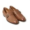 BOSS Mens Brighton Loafers, Grained Leather Tan Shoes -Boss Shop boss mens brighton loafers grained leather tan shoes p34769 159775 image