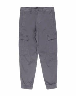 BOSS Mens Cargo Trousers Dark Grey