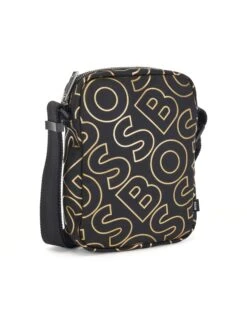BOSS Mens Catch Black Logo Print Reporter Bag 11 BOSS Mens Catch Black Logo Print Reporter Bag -Boss Shop boss mens catch black logo print reporter bag p41432 239956 zoom