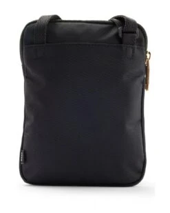 BOSS Mens Catch_GL Black Structured Nylon Logo Neck Pouch Bag -Boss Shop boss mens catch gl black structured nylon logo neck pouch bag p41465 245990 image