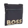 BOSS Mens Catch Y_S Zip Envelope Bag, Dark Blue Bag -Boss Shop boss mens catch y s zip envelope bag dark blue bag p40933 227114 zoom