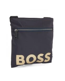 BOSS Mens Catch Y_S Zip Envelope Bag, Dark Blue Bag