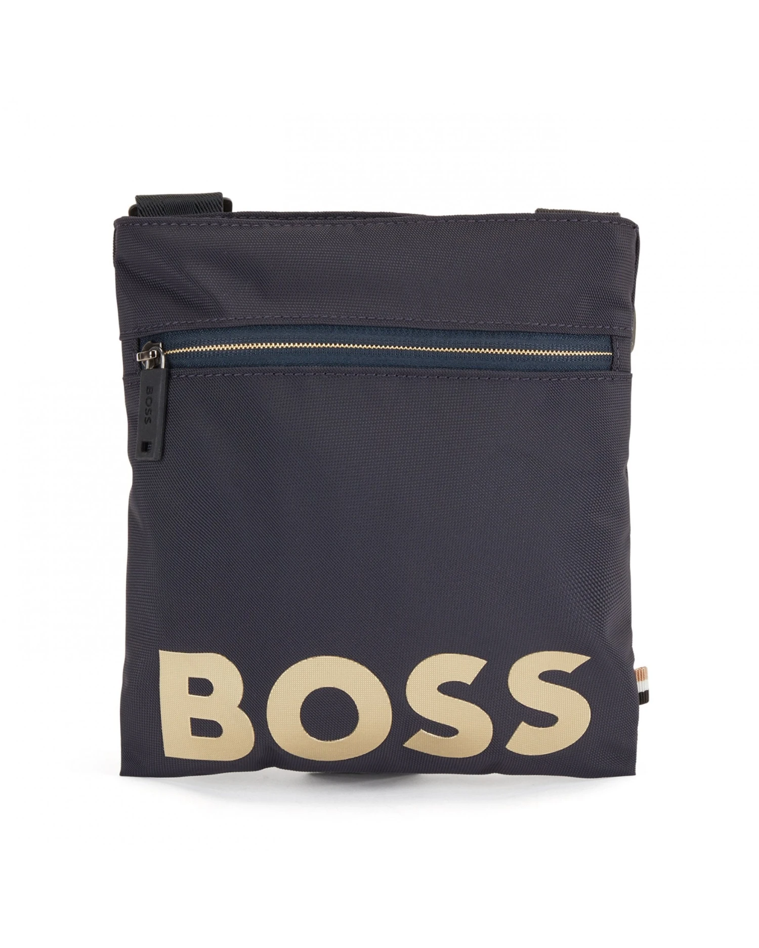 BOSS Mens Catch Y_S Zip Envelope Bag, Dark Blue Bag 5 BOSS Mens Catch Y_S Zip Envelope Bag, Dark Blue Bag - Image 3