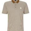 BOSS Mens Cotton Plique Oxford Polo Shirt Open Beige 2 BOSS Mens Cotton Plique Oxford Polo Shirt Open Beige -Boss Shop boss mens cotton plique oxford polo shirt open beige p43565 272937 zoom