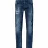 BOSS Mens Delaware Rip And Repair Jeans Med Blue 2 BOSS Mens Delaware Rip And Repair Jeans Med Blue -Boss Shop boss mens delaware rip and repair jeans med blue p43580 275133 image