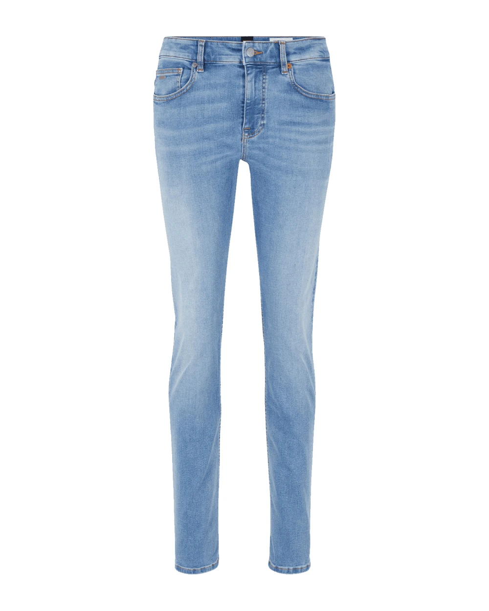 BOSS Mens Delaware Slim Fit Jeans Light Wash 3 BOSS Mens Delaware Slim Fit Jeans Light Wash