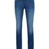 BOSS Mens Delaware Slim Fit Super Soft Jeans, Blue Italian Denim -Boss Shop boss mens delaware slim fit super soft jeans blue italian denim p42885 265312 zoom