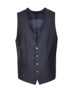 BOSS Mens H-Huge Dark Blue Three-Piece Peak Lapel Suit -Boss Shop boss mens h huge dark blue three piece peak lapel suit p42501 257655 zoom