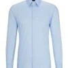 BOSS Mens Hank Shirt Pastel Blue -Boss Shop boss mens hank shirt pastel blue p43761 278755 zoom