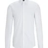 BOSS Mens Hank Shirt White 1 BOSS Mens Hank Shirt White -Boss Shop boss mens hank shirt white p43760 278737 zoom