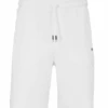BOSS Mens Headlo Sweat Shorts White -Boss Shop boss mens headlo sweat shorts white p42910 269385 image