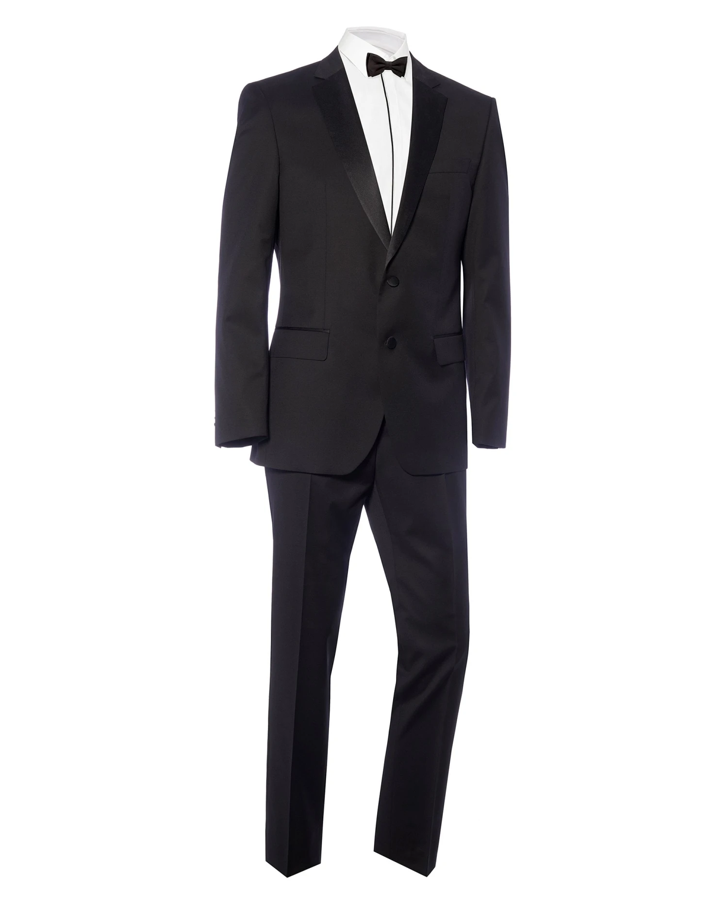 BOSS Mens Hence_Cyl/Gylan_Cyl Black Virgin Wool Slim Fit Suit 3 BOSS Mens Hence_Cyl/Gylan_Cyl Black Virgin Wool Slim Fit Suit