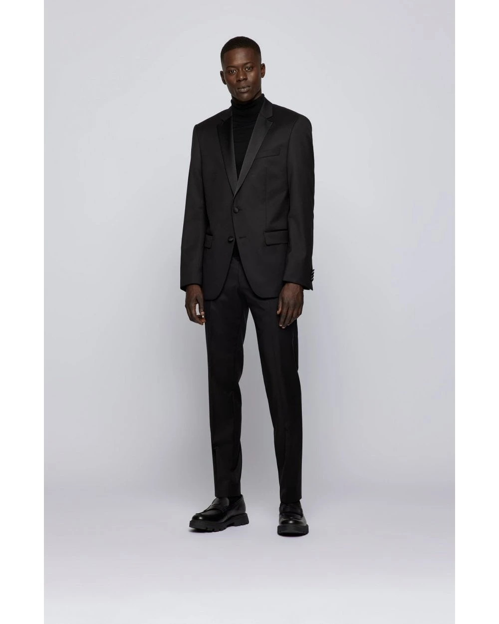 BOSS Mens Hence_Cyl/Gylan_Cyl Black Virgin Wool Slim Fit Suit 7 BOSS Mens Hence_Cyl/Gylan_Cyl Black Virgin Wool Slim Fit Suit - Image 5