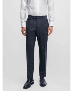 BOSS Mens Hutson Genius Patterned Slim Fit Suit Dark Blue 12 BOSS Mens Hutson Genius Patterned Slim Fit Suit Dark Blue -Boss Shop boss mens hutson genius patterned slim fit suit dark blue p44530 280718 zoom