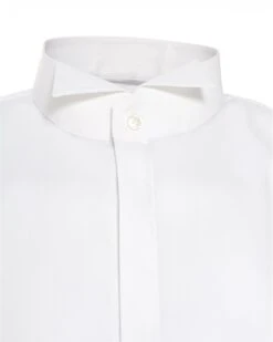 BOSS Mens Jillik Slim Fit White Cotton Shirt -Boss Shop boss mens jillik slim fit white cotton shirt p32513 140432 image