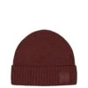 BOSS Mens Kaios Logo Badge Hat, Dark Red Beanie -Boss Shop boss mens kaios logo badge hat dark red beanie p41448 255158 zoom